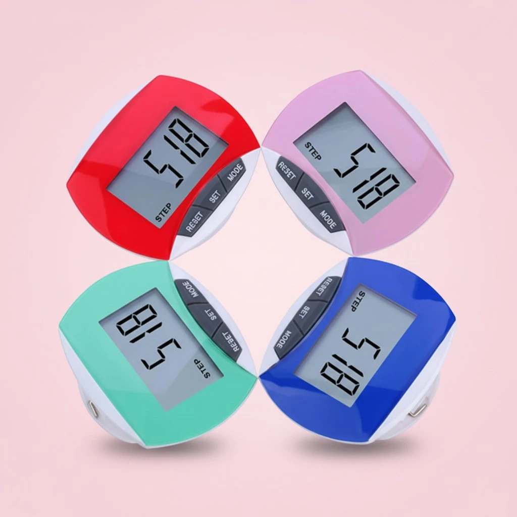 Pedometer with Waist Clip Electronic Large Screen Accessories
