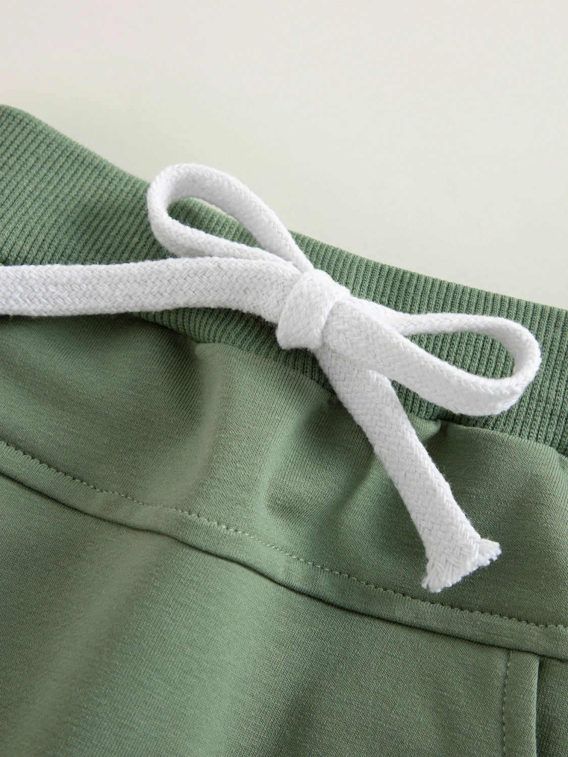 Baby Boys Sweatpants, Elastic Waist Drawstring Solid Trousers