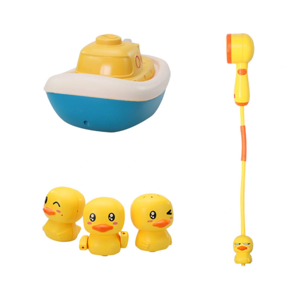 Baby Funny Bath Toys Shower Head with Spraying Duck for Kids Toddler 