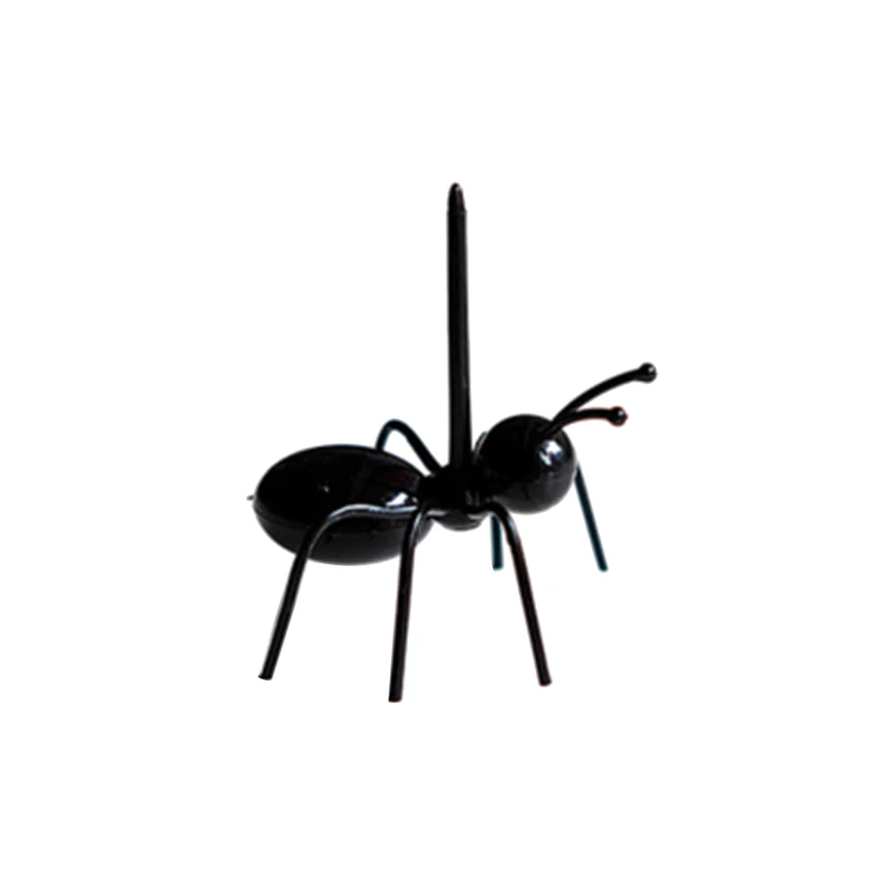 12Pcs Ant Toothpick, Food Picks Cartoon Animal Black Appetizer