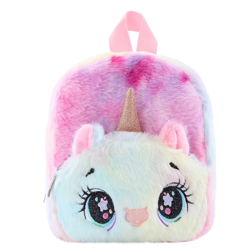 Kid Cartoon Backpack Unicorn / Fox 3D Doll Student School Bag