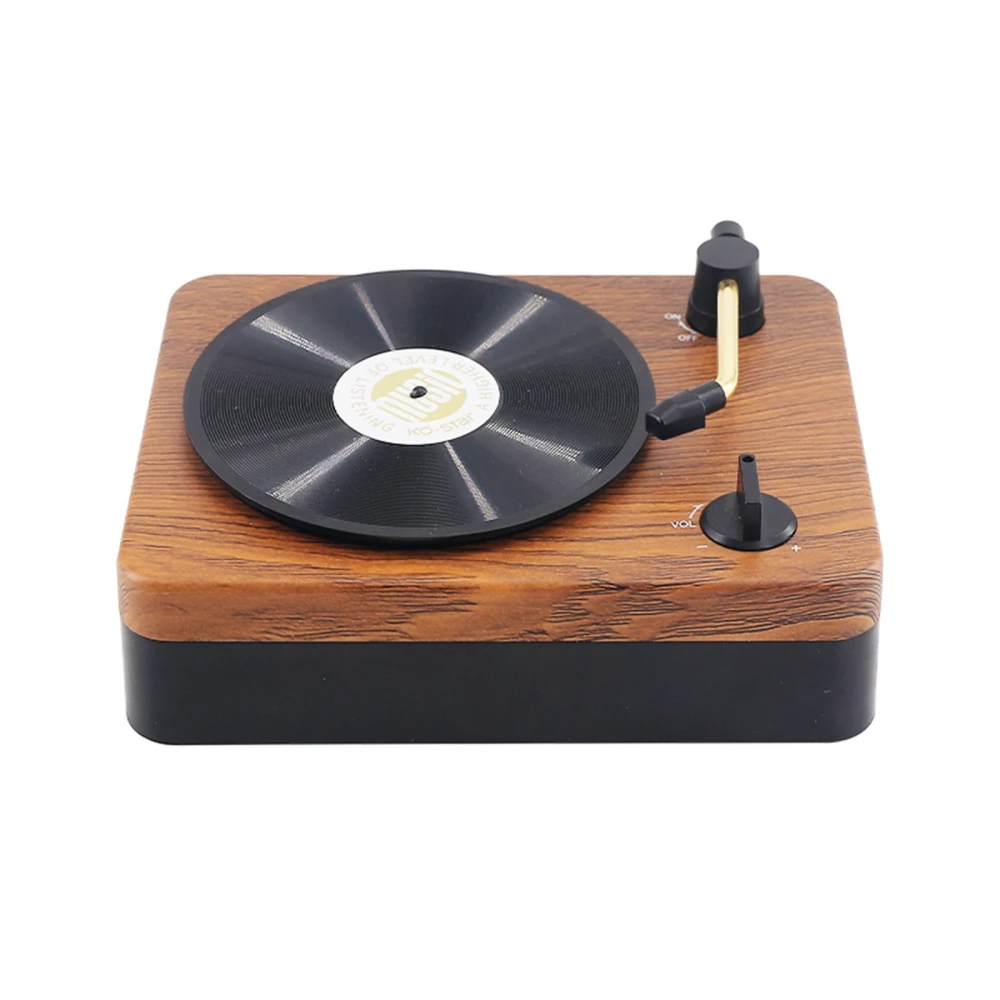 Home Outdoor Portable Vinyl Records Wireless Bluetooth Speaker