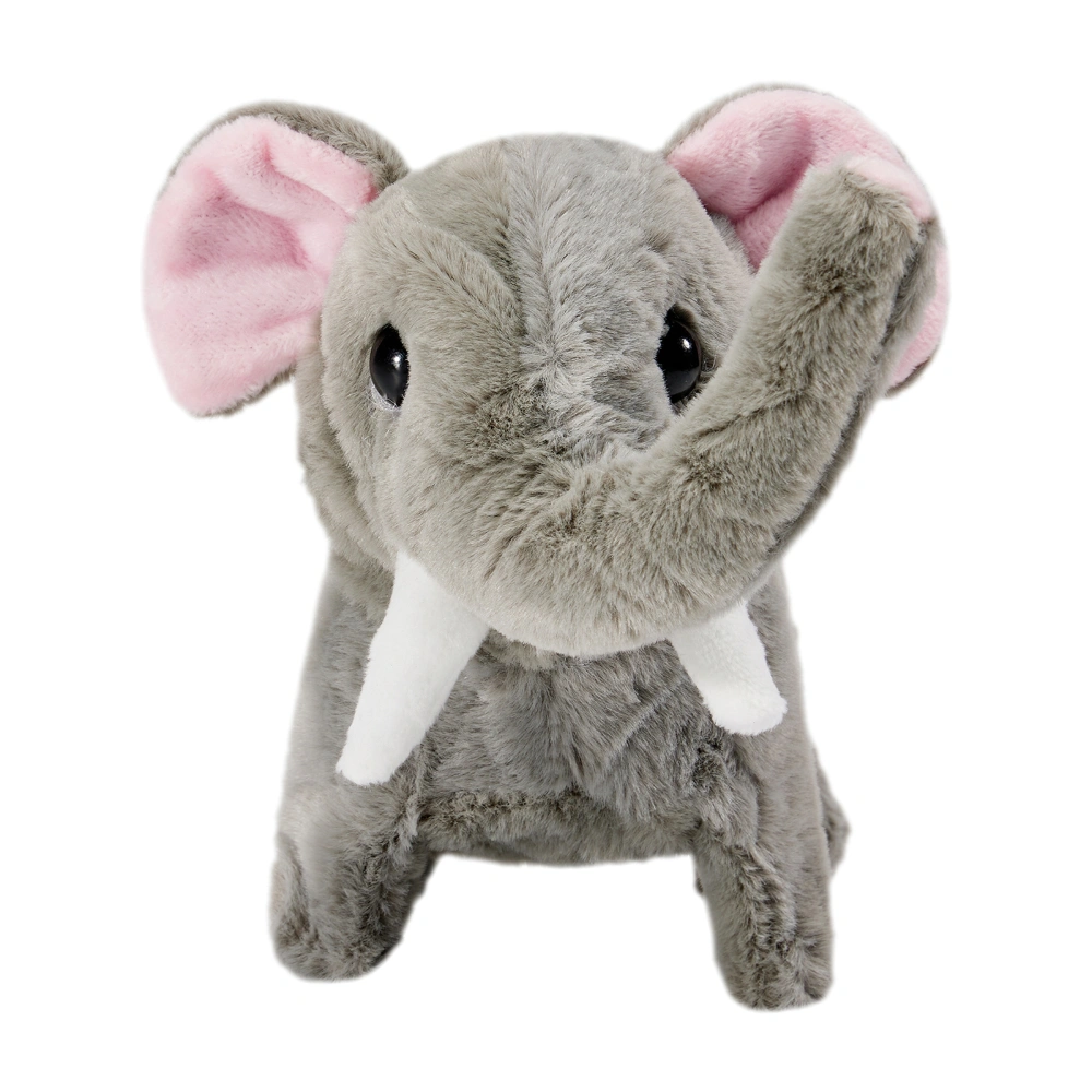 Electric Plush Toy Walking Sounding Moving Velvet Elephant Toy 