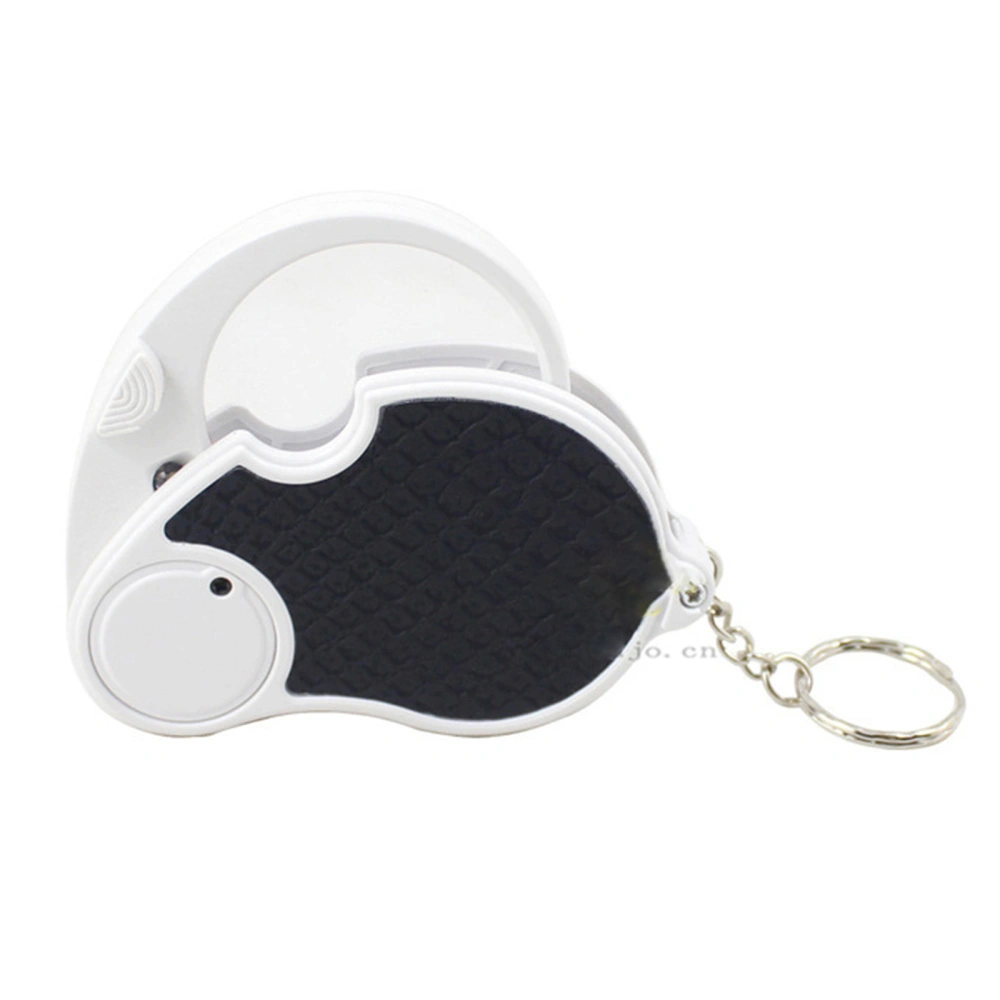 ED Magnifier with Keychain, Illuminated Handheld Identification