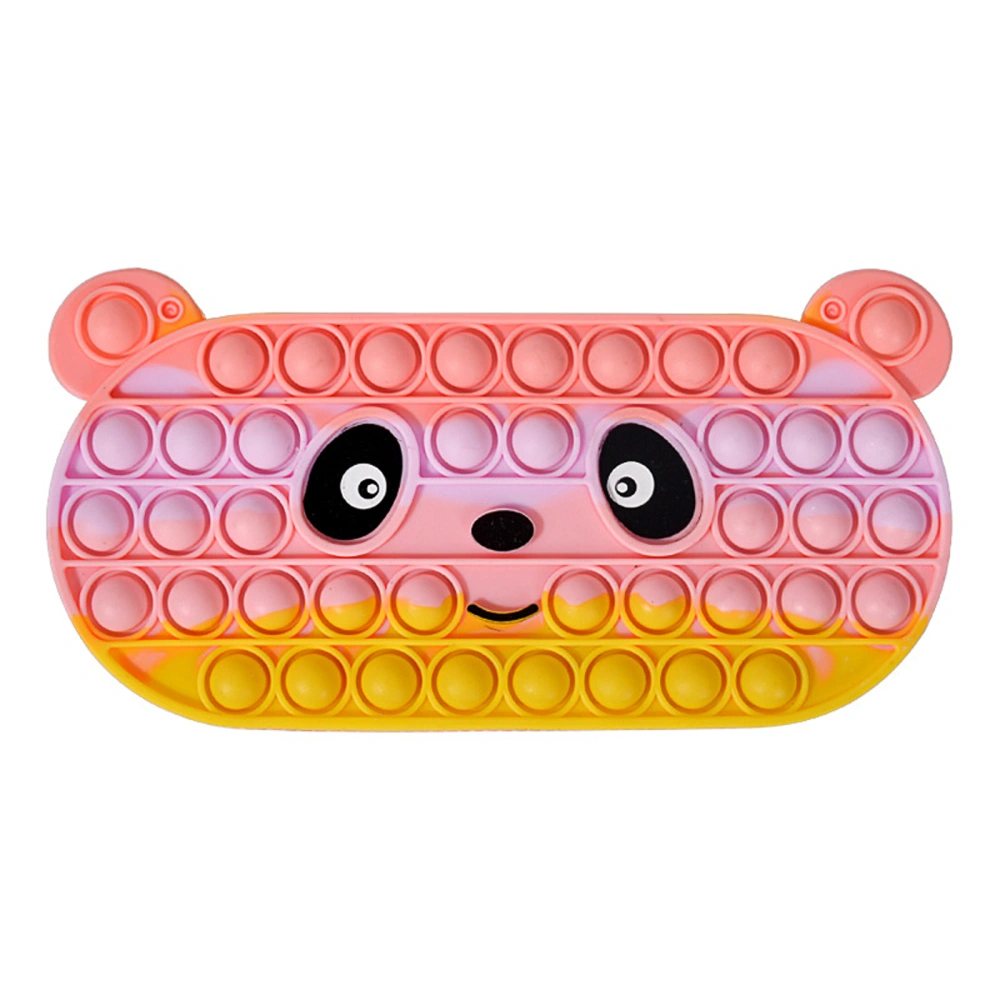 Decompression Pencil Case, Cartoon Panda Zipper Pen Bag Press Toy