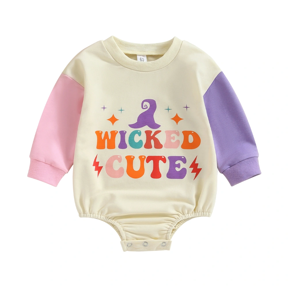 Baby Girls Sweatshirts Rompers Halloween Clothes Fall Bodysuits