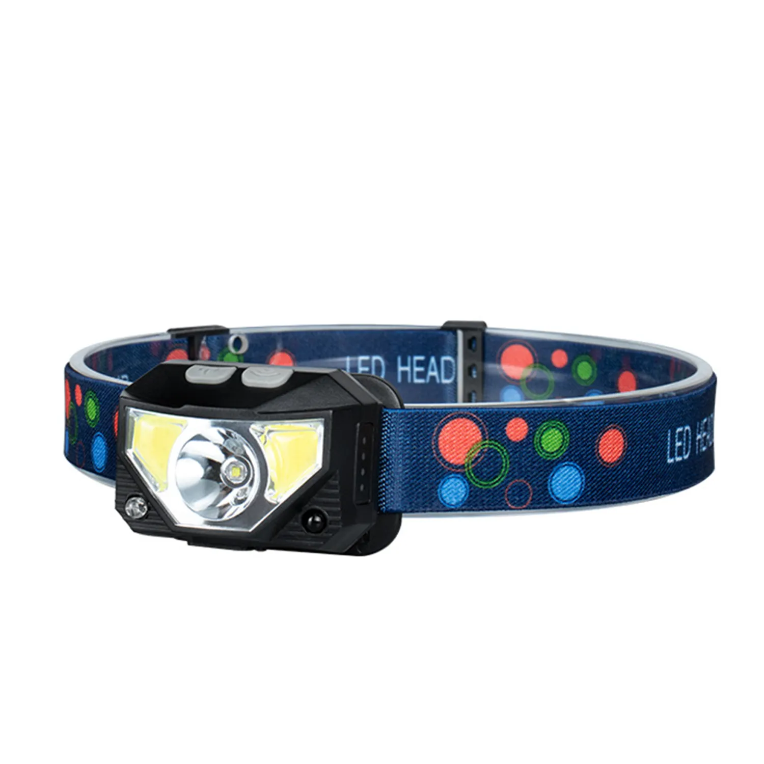 Rechargeable Headlamp, Lightweight Waterproof Induction LED Headlamp