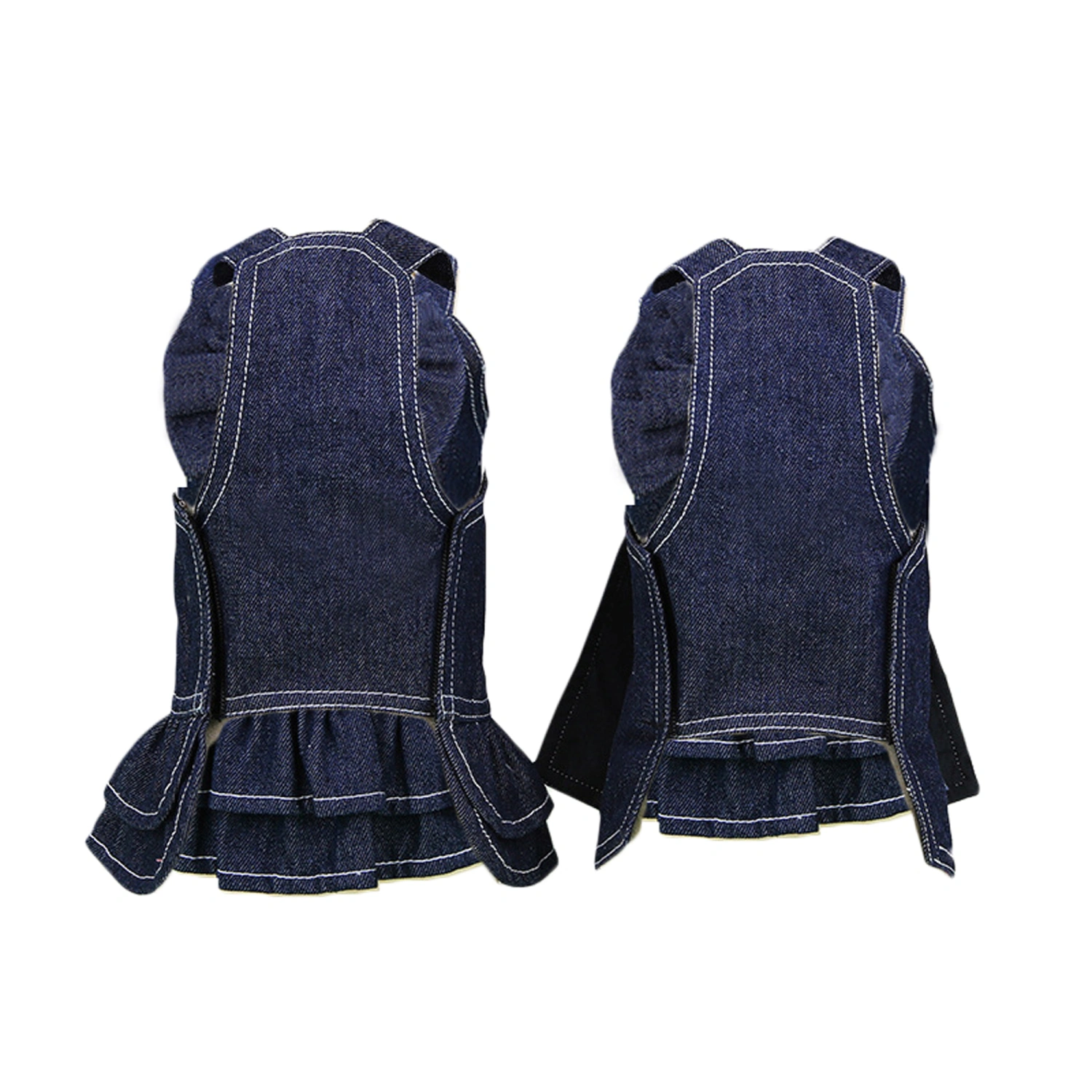 Pet Denim T-shirts/Princess Dress Cute Bowknot Puppy Cat Apparel