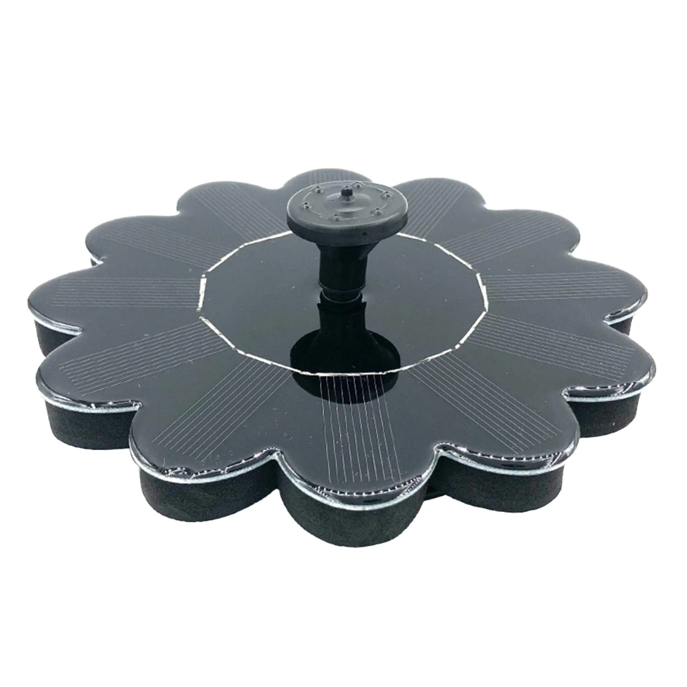 Solar Fountain, Flower Shape Floating Micro-flowing Water Pump