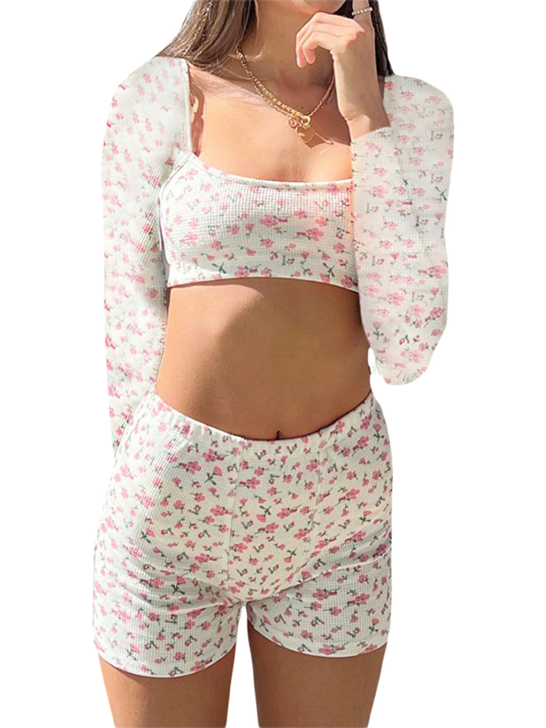 2 Piece Outfits for Women,Two Piece Outfits for Women Summer