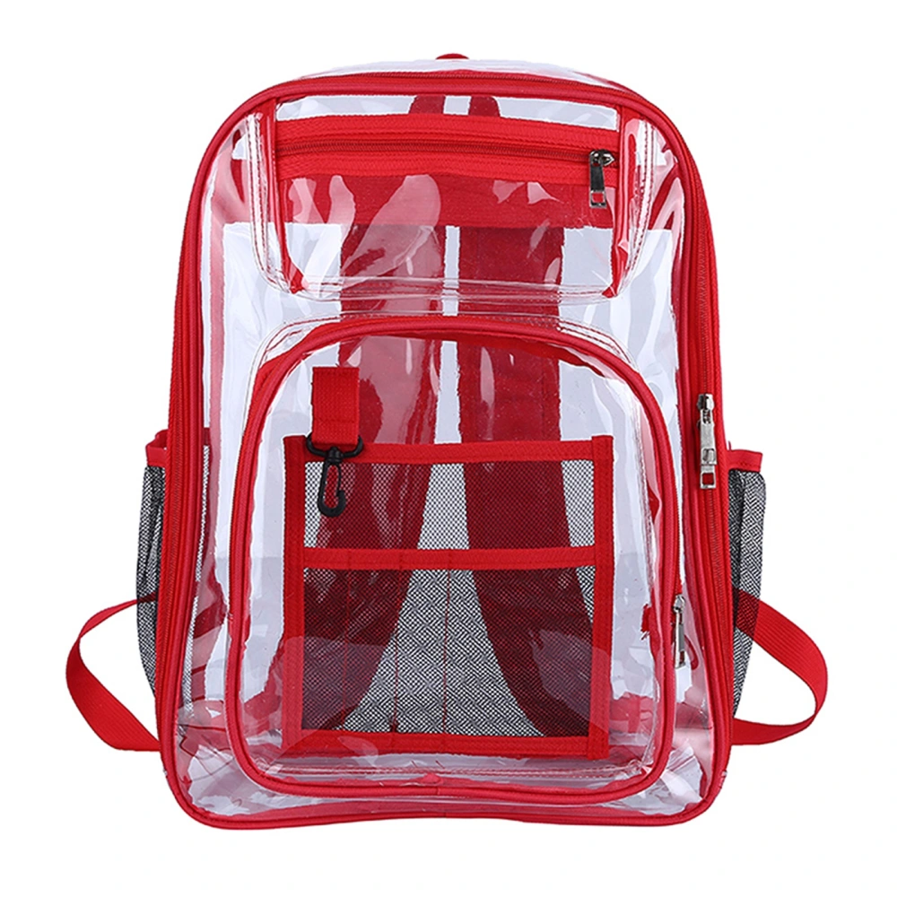 Adult Backpack, Transparent Perspective Waterproof Adjustable Bag 