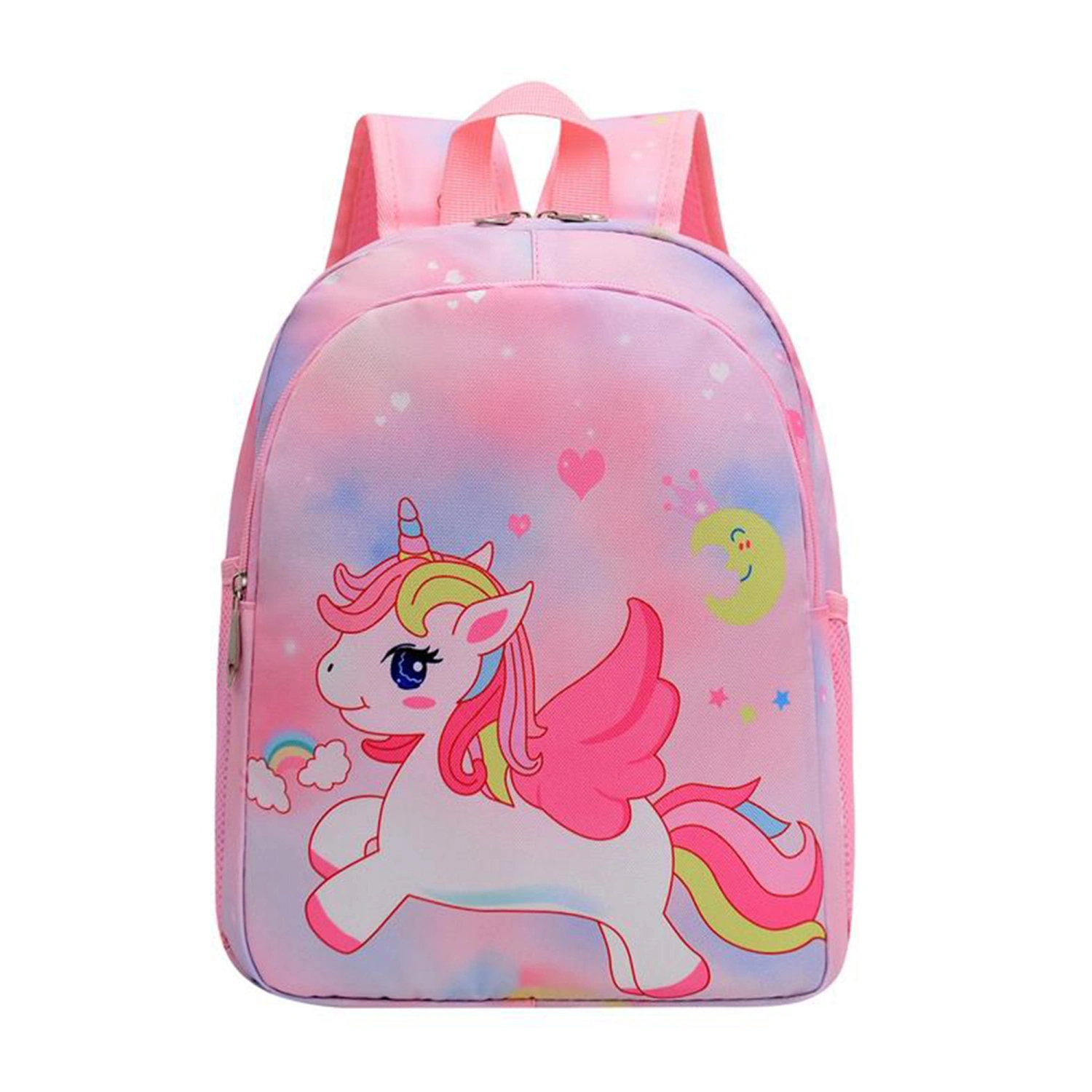 Toddler Girls Backpack, Cartoon Unicorn/Mermaid Print School Bag