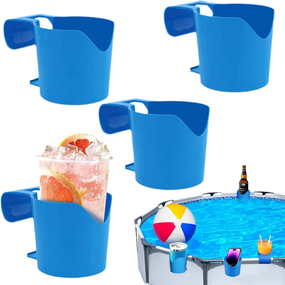 Poolside Cup Holder for Above Ground Pools Pool Cup Holder for Drinks