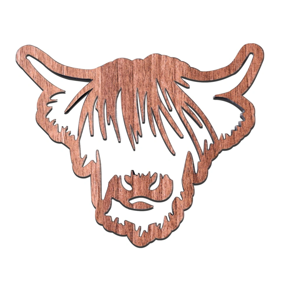 Highland Cow Coasters Scottish Cow Drink Holders Cow Lover Gifts