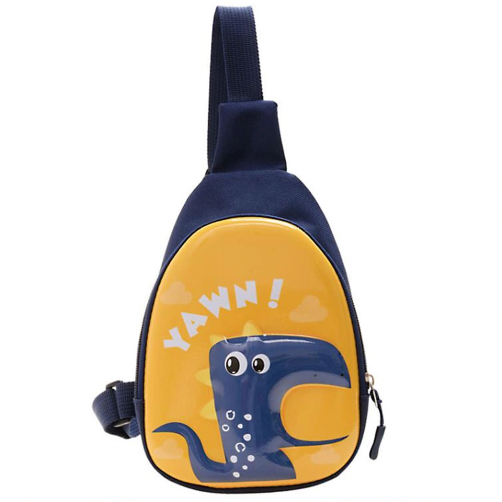 Cartoon Dinosaur Chest Bag Cute Eggshell Cross-body Bag for Kids