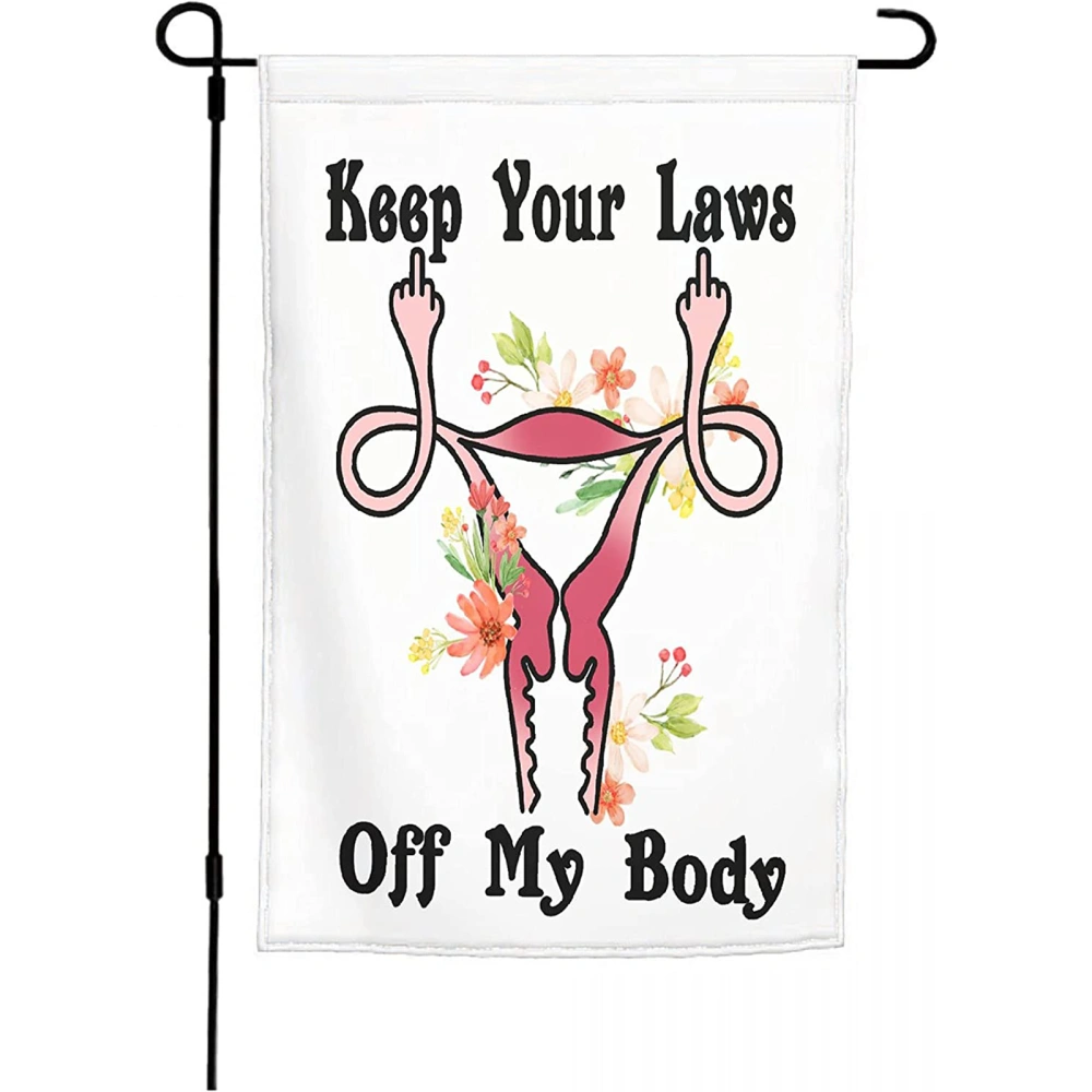 Garden Banner Feminism, Social Feminist Movements Decoration