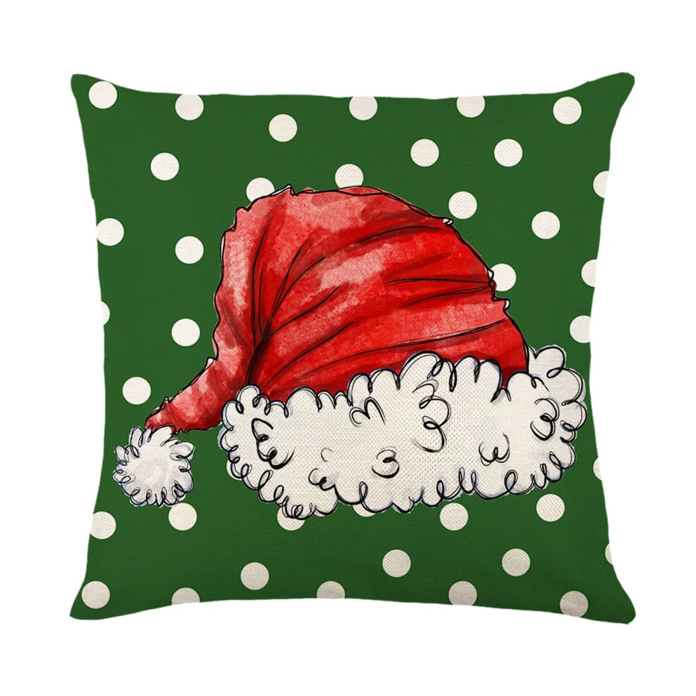 Christmas Pillow Cover, Holiday Winter Throw Pillow Covers Home Decor