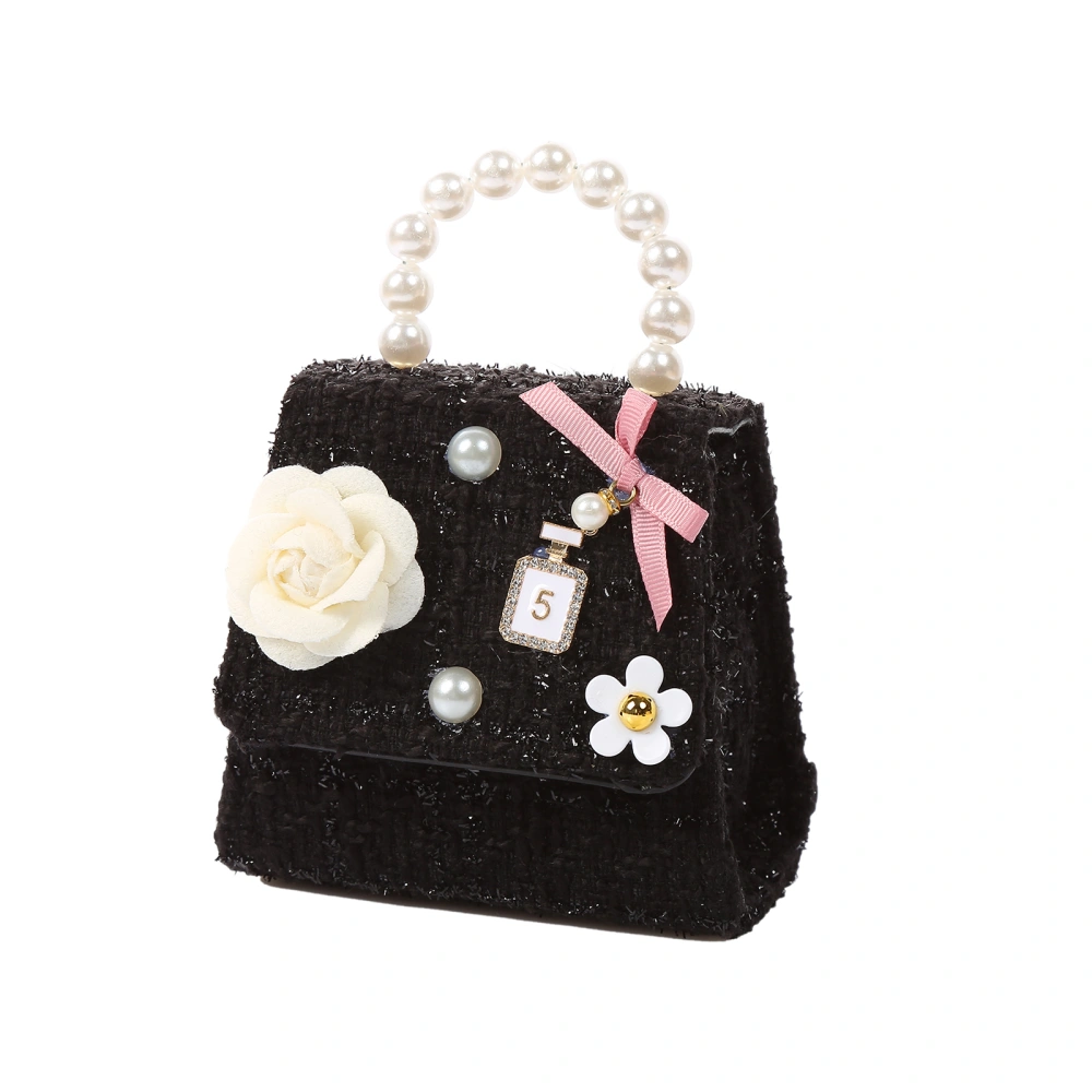 Kids Single-Shoulder Bag, Flowers Bowknot Handbag Crossbody Bag