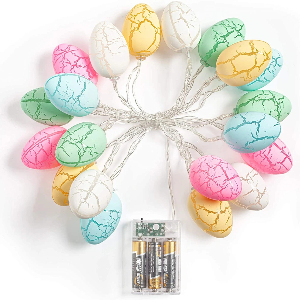 LED Light, Egg-Shaped Fancy Lantern String Lights Festival Decorations