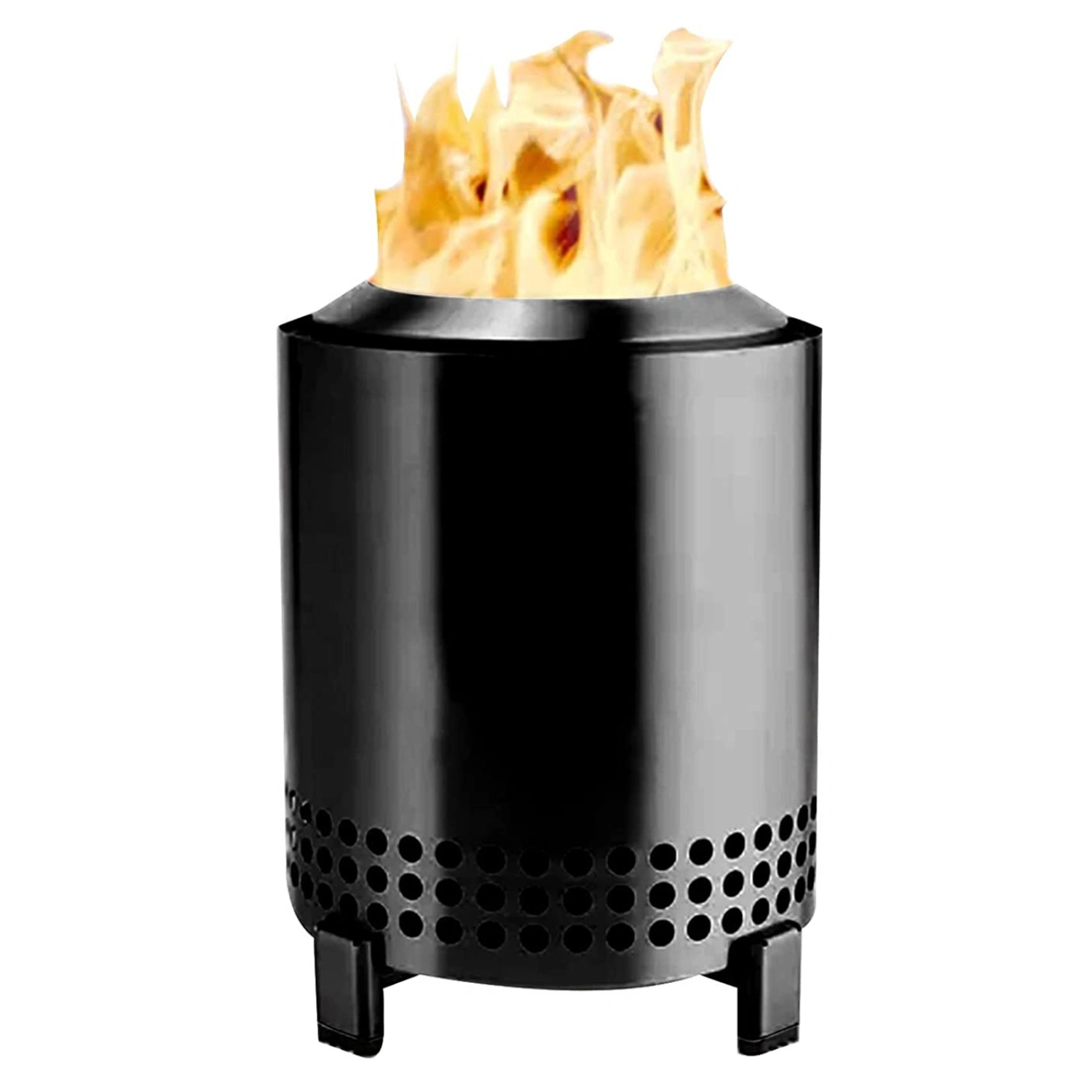 Portable Stove Bonfire Fire Pit Mini Tabletop Fireplace for Outdoor 