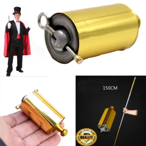 110/150cm Pocket Magic Wand Portable Telescopic Stage Magic Stretchable Props
