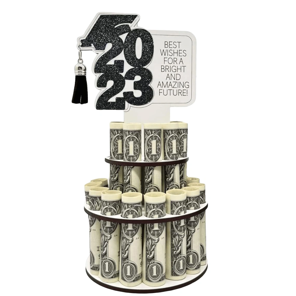 Graduation Money Holder, Tiered Congrats Letters Desktop Party Decor