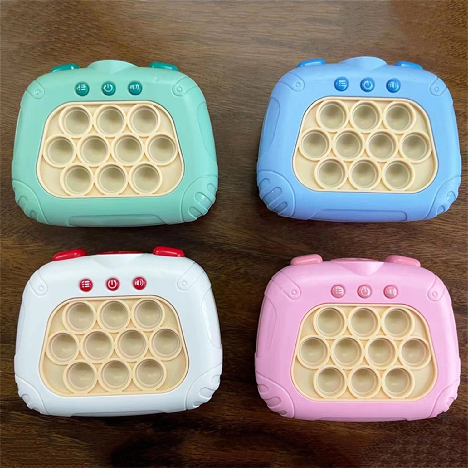 Electric Quick Push Game Console Whack a Mole Stress Relief Toy