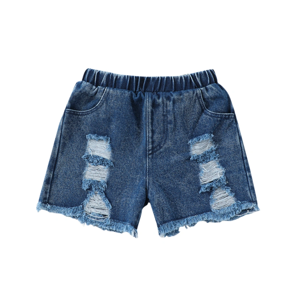 Kids Denim Short Trousers Casual Party Street Spring Summer Pants 