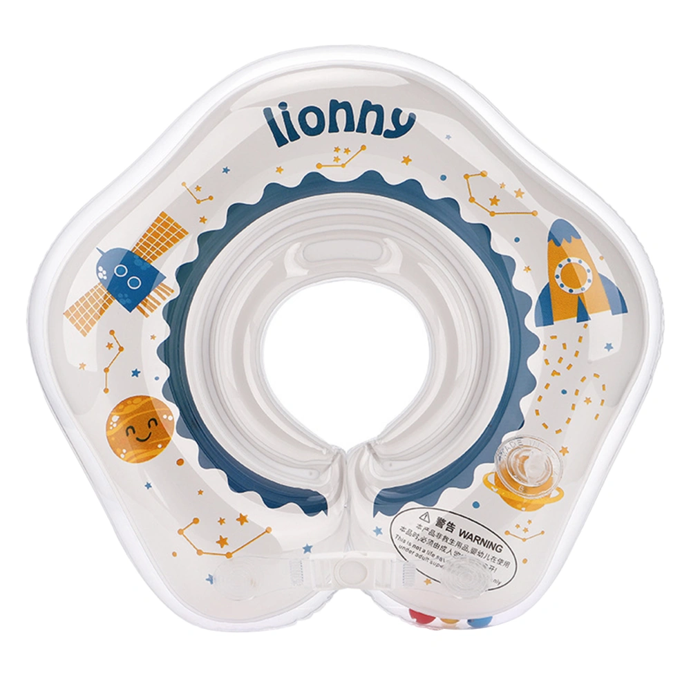 Baby Swimming Neck Ring, Floating PVC Inflatable Safe Lifebuoy Ring