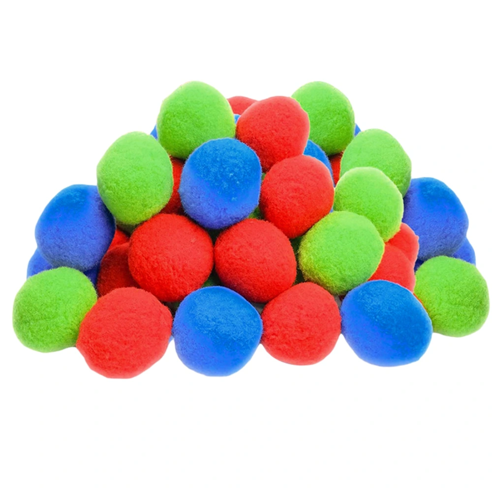 Water Cotton Ball Colorful Reusable Summer Splash Bomb Balls