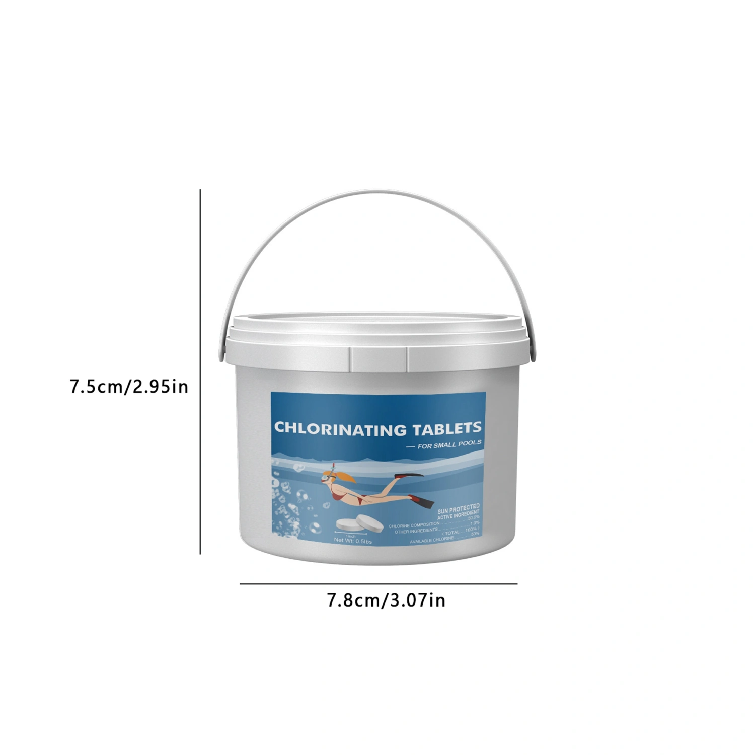Swimming Pool Chlorinate Tablet for Water Quality/ Removing Odor