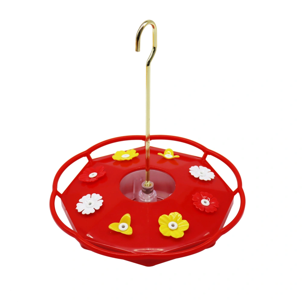 Plastic Hanging Hummingbird Feeder Outdoor Round Wild Bird Feeder