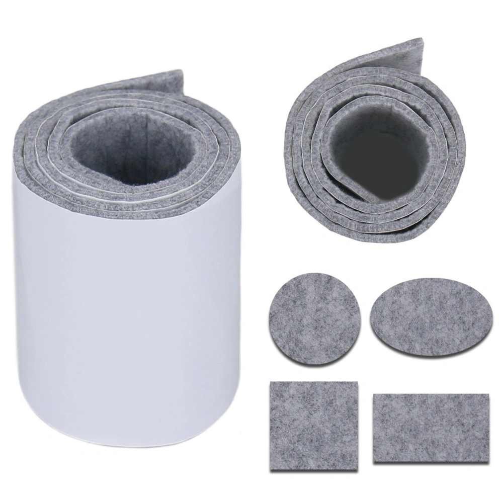 Felt Tape, Self Adhesive Heavy Duty DIY Felt Strip Rolls for Furniture