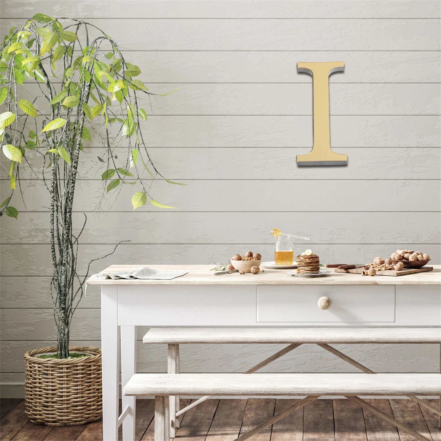 3D Wall Stickers, Adhesive Alphabet Art Mural DIY Mural Home Decor
