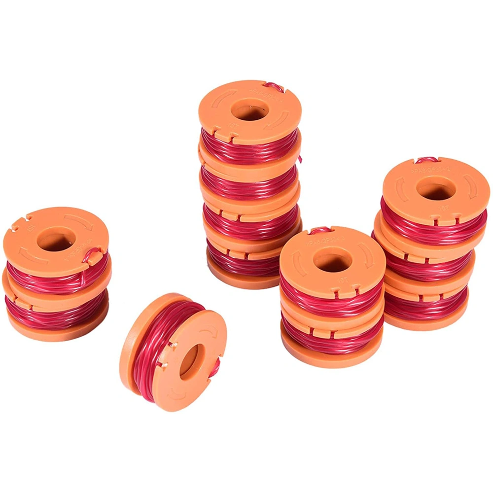 Trimmer Line Replacement, String Trimmer Spool Line for Worx WA0010