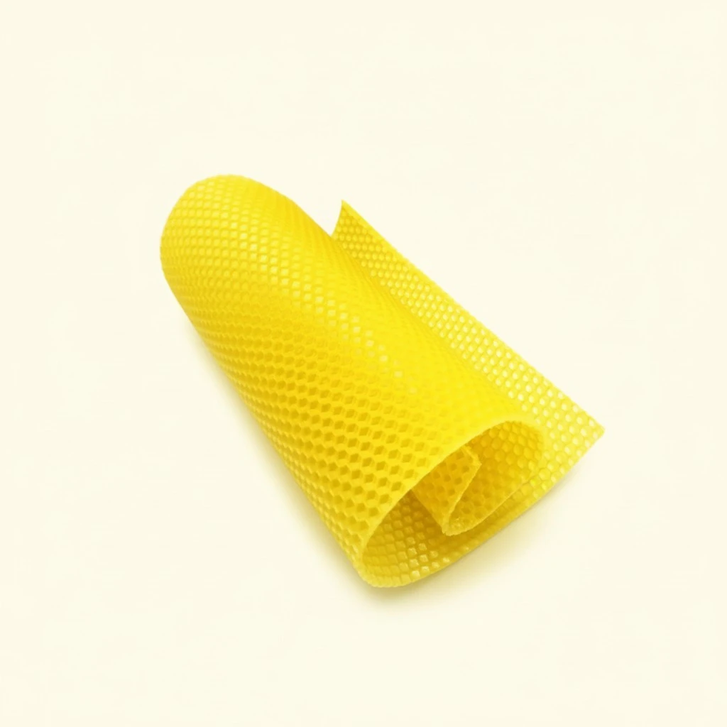 10Pcs Wax Foundation, Honeycomb Wired  Base Sheets Equipment