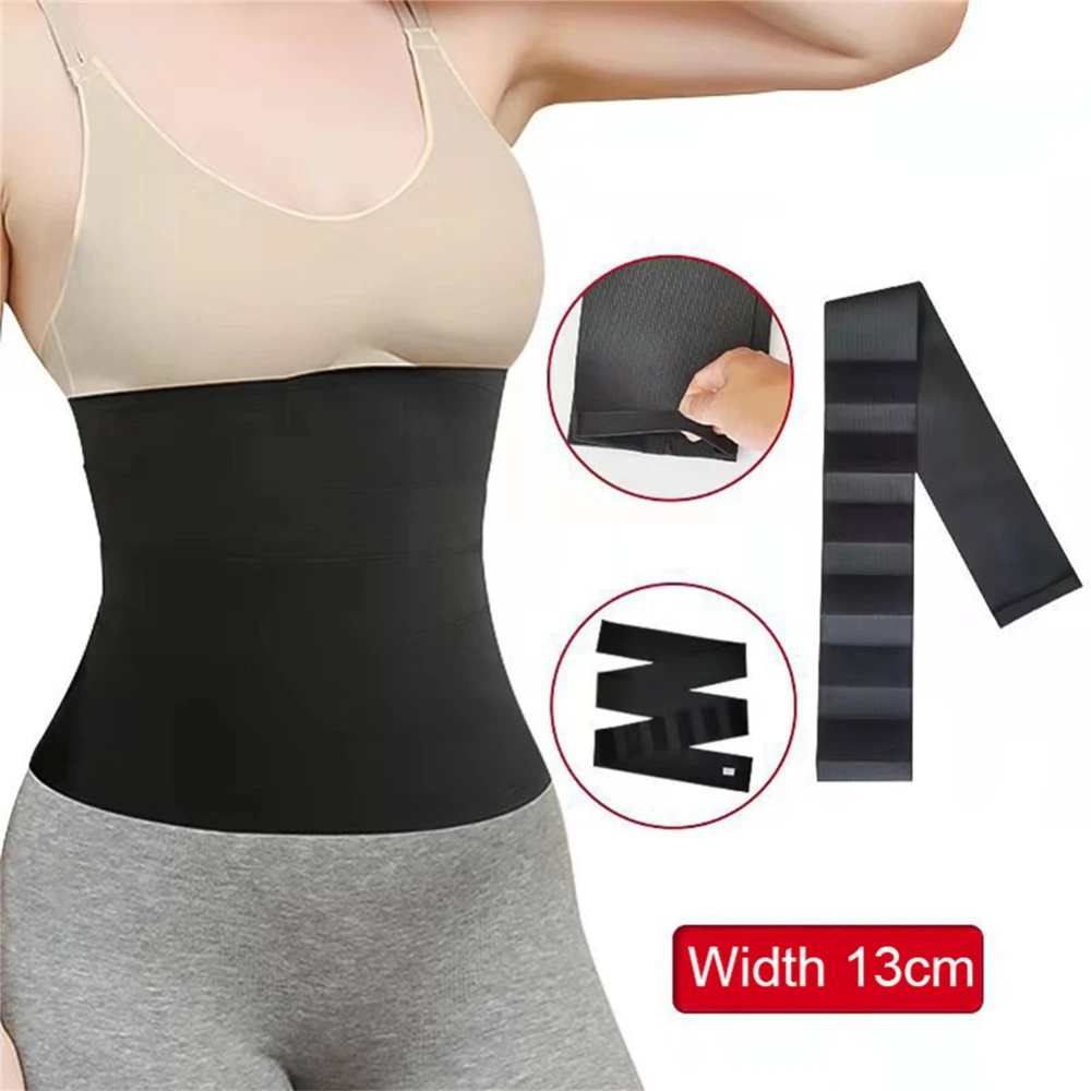 Waist Trainer, Motor Restraint Band Belt Wide Belt Buckle, Tummy Wrap 