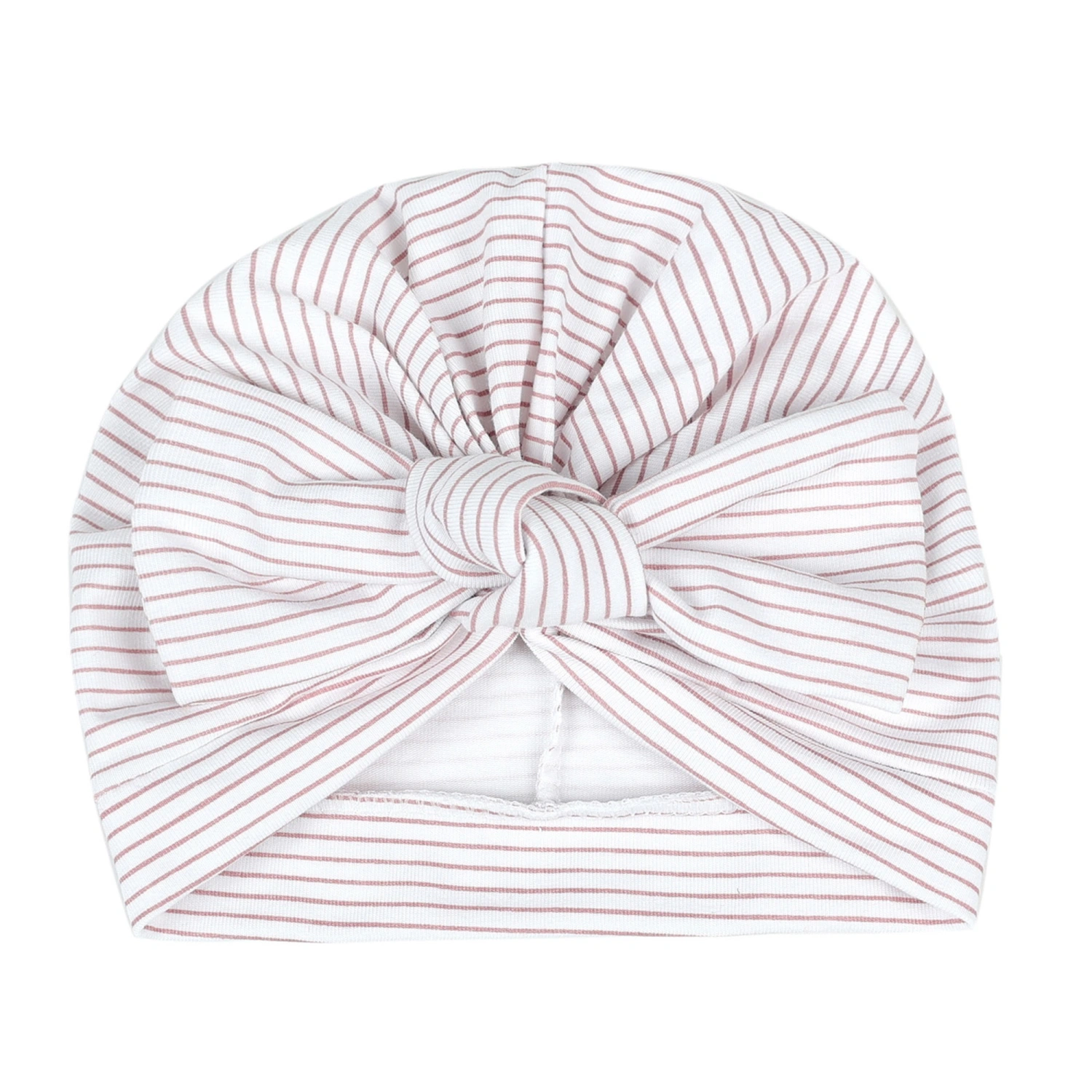 Baby Turban Hat Floral/Striped Cap Knotted Bowknot Hospital Hat