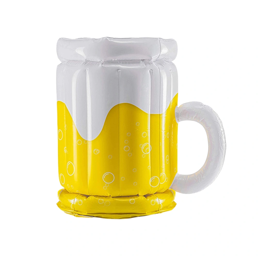 Inflatable Beer Mug, Inflatable Beer Cooler for Pool Party Supplies