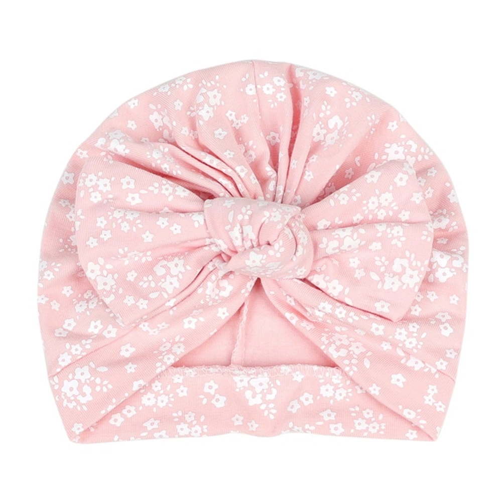 Cute Turban Hat Cap Beanie Bonnet with Big Bowknot Hospital Baby Hats