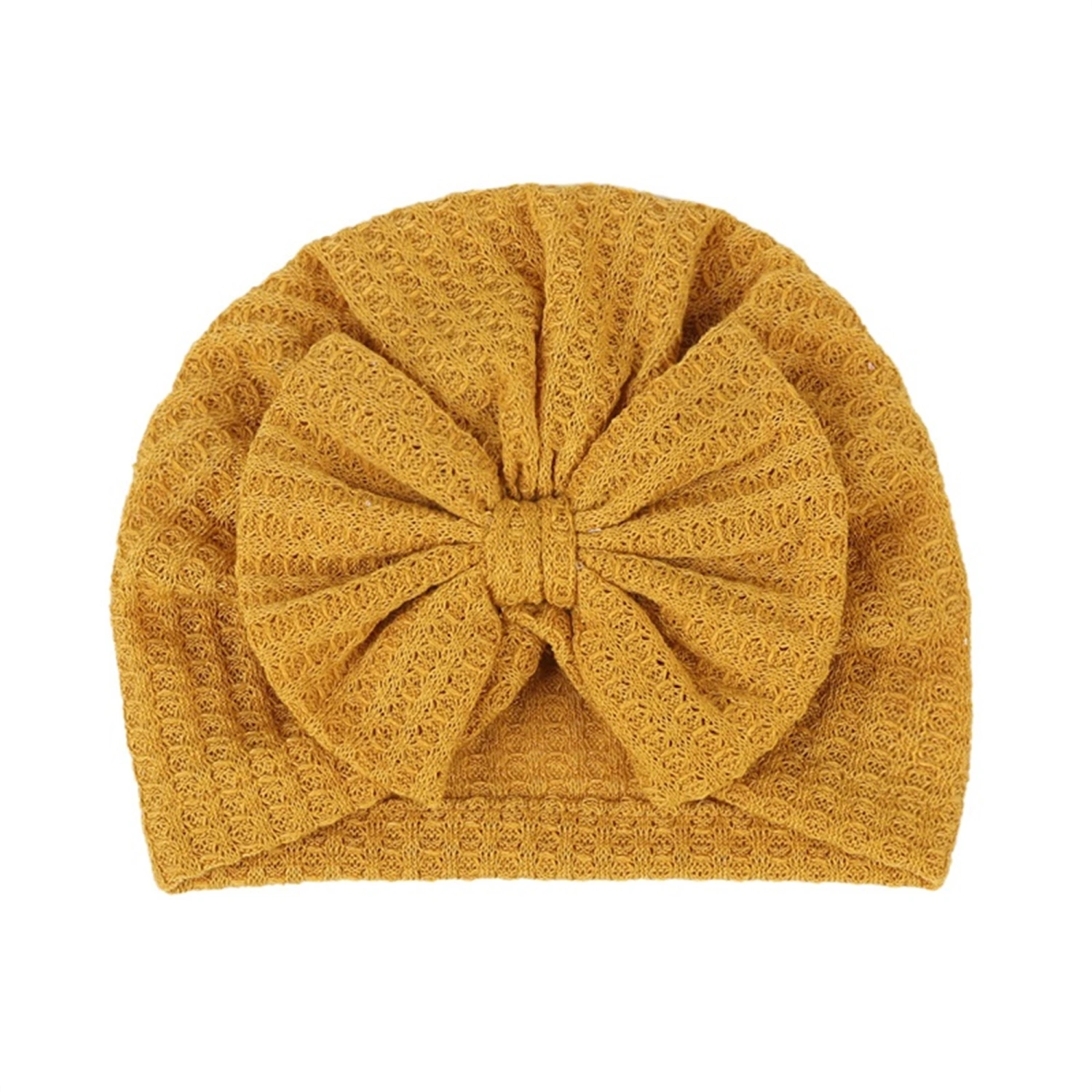 Cute Turban Hat Cap Beanie Bonnet with Big Bowknot Hospital Baby Hats
