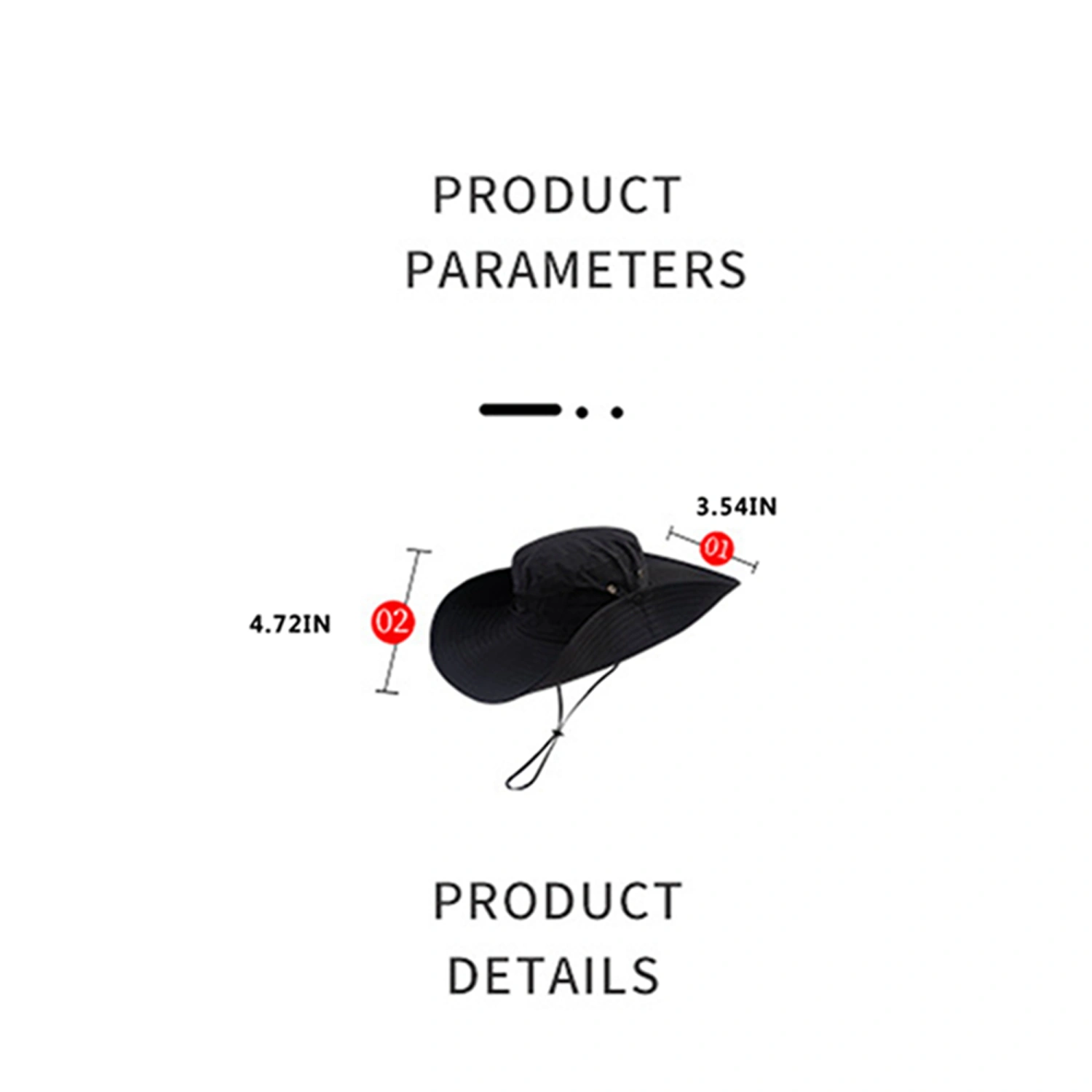 Women Men Fisherman Hats Wide Brim Sun Protection Bucket Cap
