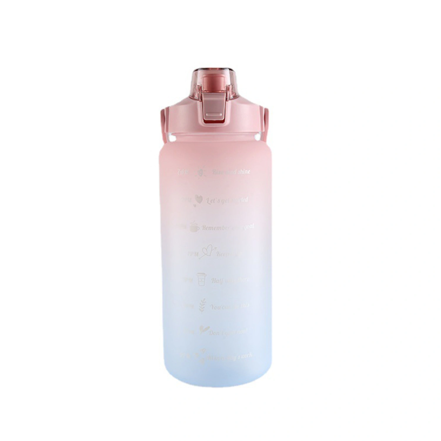 Drinking Bottles with Time Marker for Fitness Gym Yoga Traveling