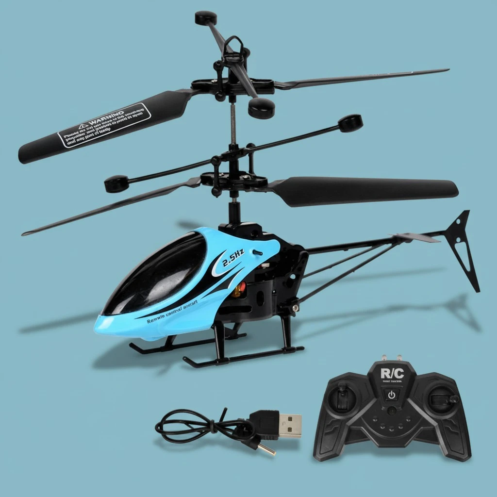 Remote Control Helicopter, RC Mini Aircraft Indoor Flying Toy