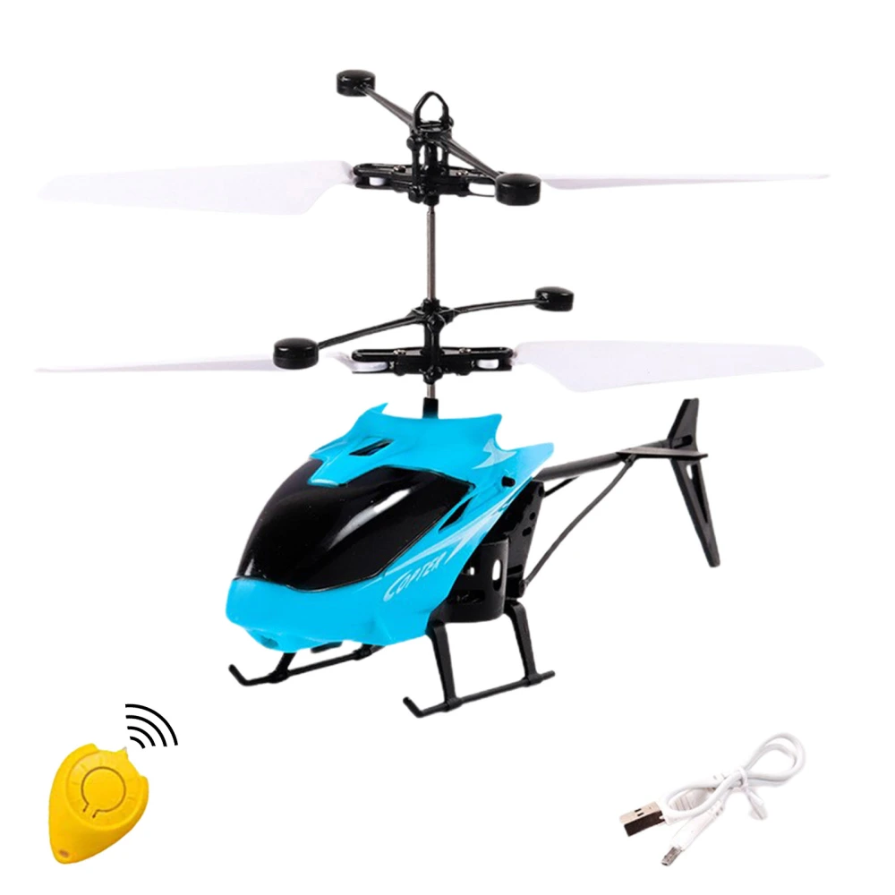 RC Flying Toy, Hand Control Helicopter Induction Aircraft for Kids