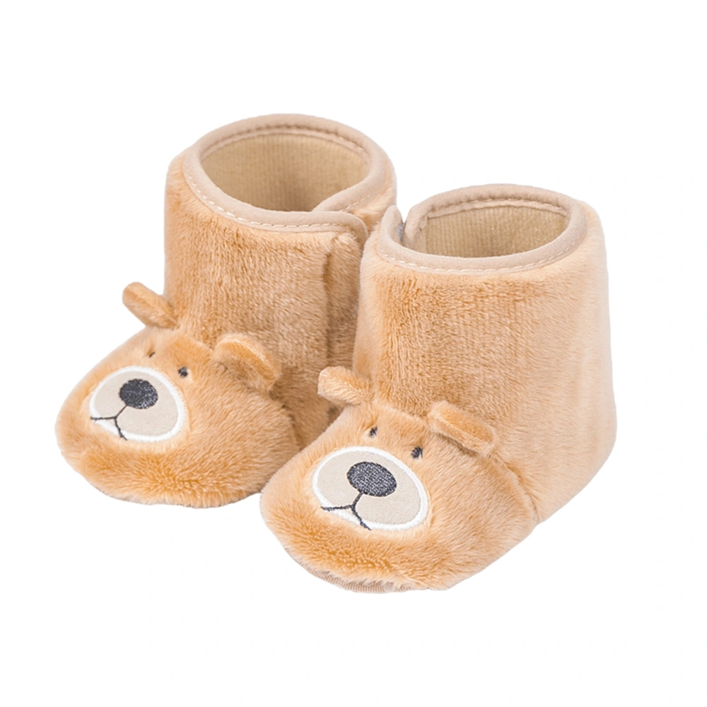 Baby's Boots Winter Warm Cartoon Pattern Soft Sole Infant Shoes