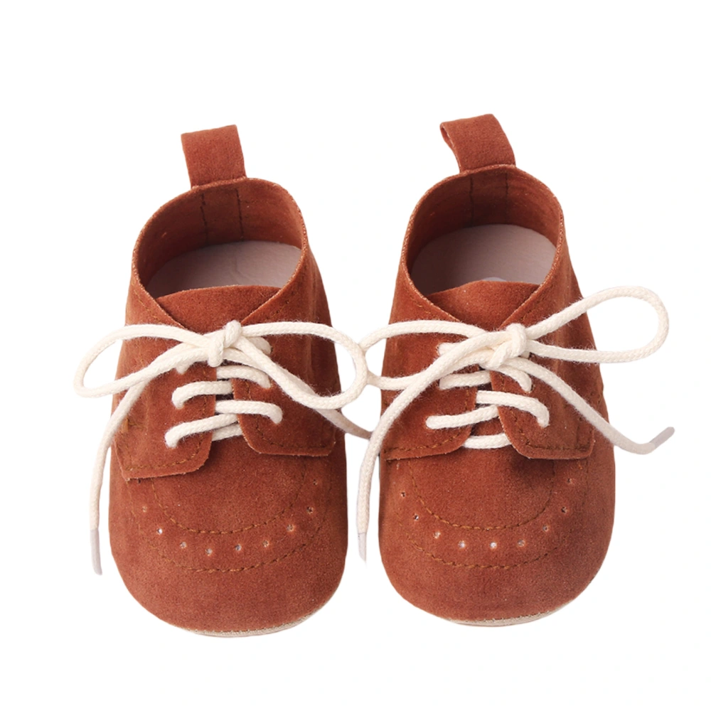 Infant Baby Boys Girls Moccasins Sneakers Frosted Leather Prewalker