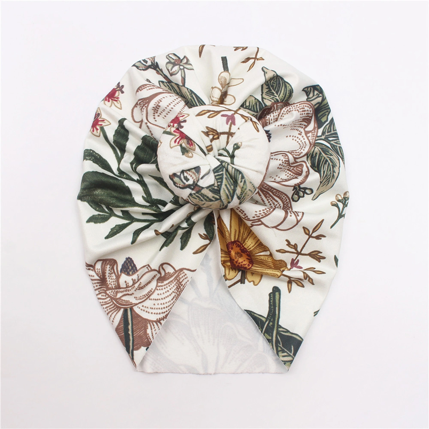 Baby Floral Turban Hat Newborn Hospital Hat Nursery Beanie Cap 
