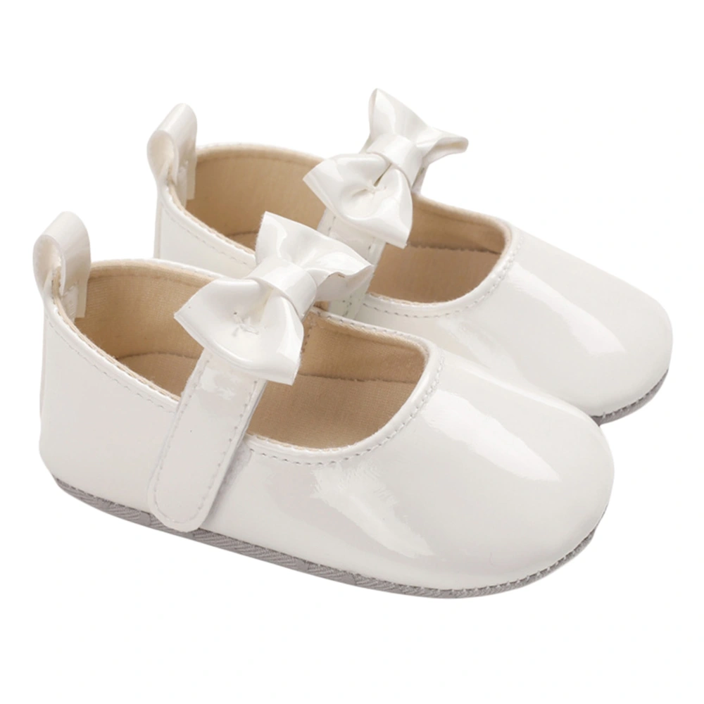 Baby Girls Cute Moccasinss Soft Sole Bowknot PU Leather Flats Shoes