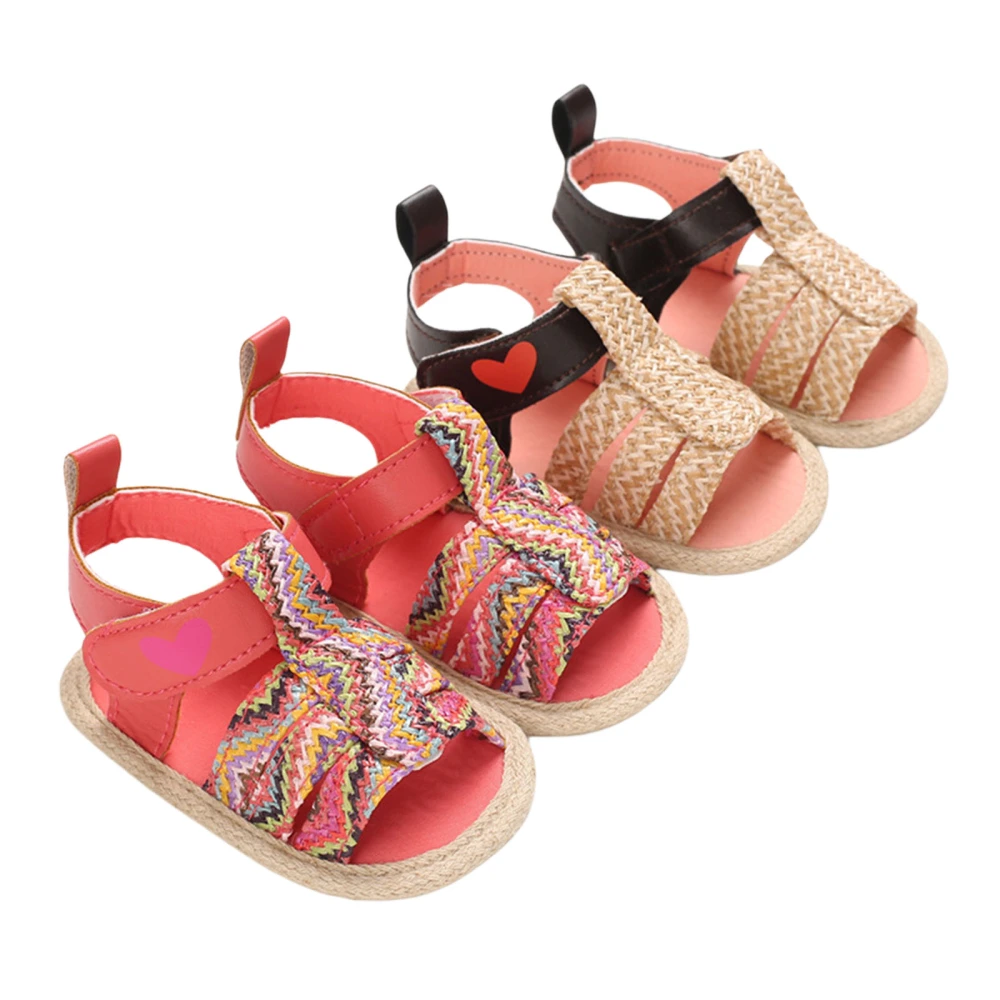 Summer Breathable Baby Girls Sandals, Soft Sole Non-slip Prewalker